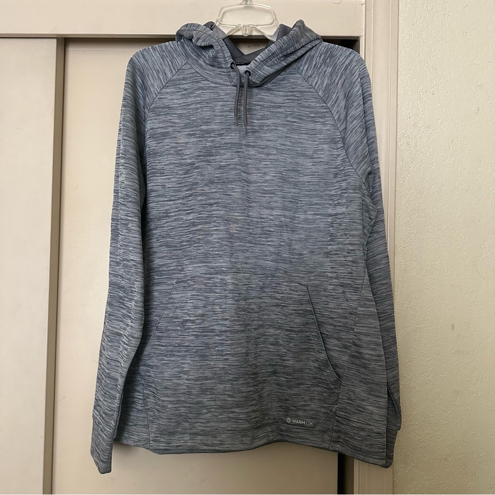 Men’s Gray Hooded Sweatshirt